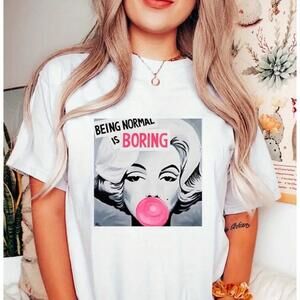 Graphic Pop Art Marilyn Monroe hoodie or tshirt, handmade & custom made any size